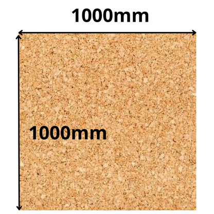 Arkusz korka w rolce 1000×1000 mm – grubość 10mm – izolacja i DIY – 1 szt.