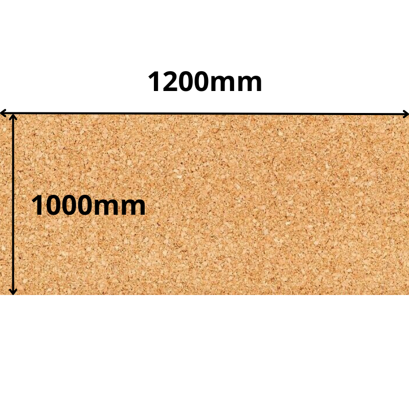 Arkusz korka w rolce 1000×1200 mm – grubość 2mm – dekoracje i DIY – 1 szt.