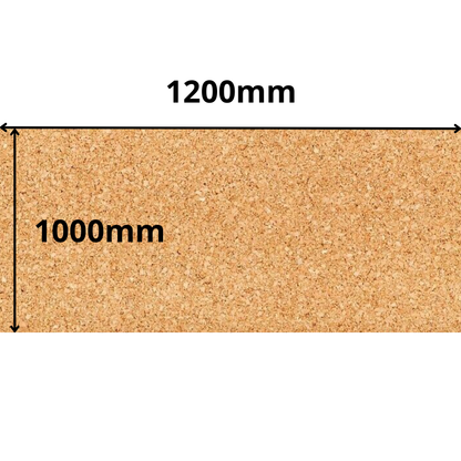 Arkusz korka w rolce 1000×1200 mm – grubość 2mm – dekoracje i DIY – 1 szt.