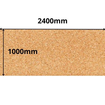 Arkusz korka w rolce 1000×2400 mm – grubość 2mm – dekoracje i DIY – 1 szt.