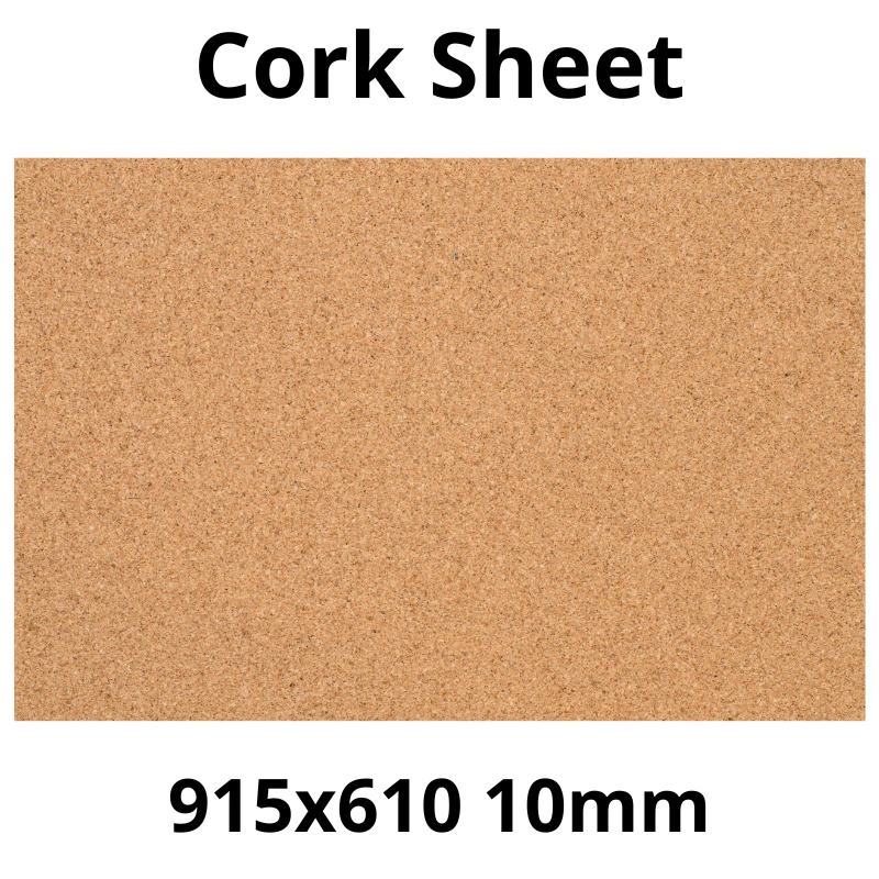 Arkusz Korkowy – 915×610 mm – 10 mm – Dekoracja i DIY – Opakowanie 1 szt.