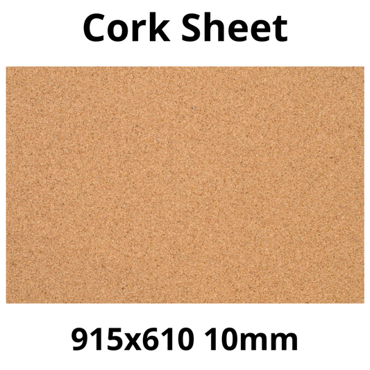 Arkusz Korkowy – 915×610 mm – 10 mm – Dekoracja i DIY – Opakowanie 1 szt.