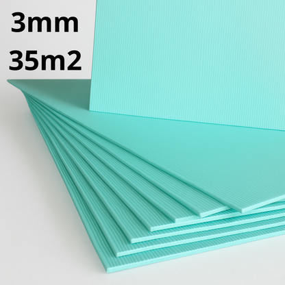 Podkład XPS 3mm – 10% Gęstszy – Izolacja Termiczna pod Panele i Drewno – 5m² do 50m²