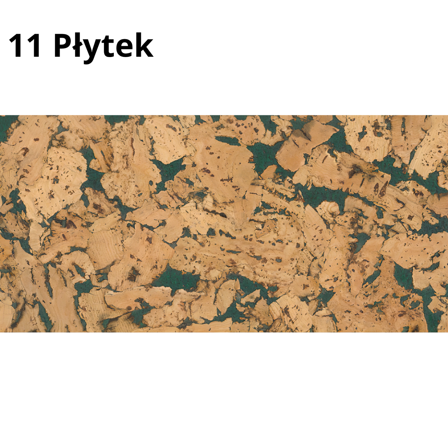 Dekoracyjne Płytki Korkowe Ścienne - Moss - 1 Opakowanie - 1,98 m²