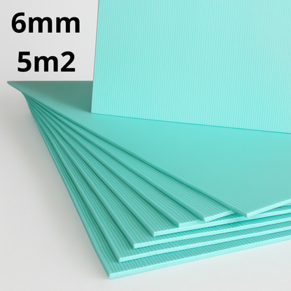 Podkład XPS 6mm – 20% Gęstszy – Premium Izolacja pod Panele i Drewno – 5m² do 55m²