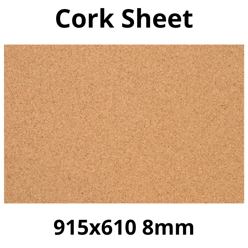 Arkusz Korkowy – 915×610 mm – 8 mm – Dekoracja i DIY – Opakowanie 1 szt.