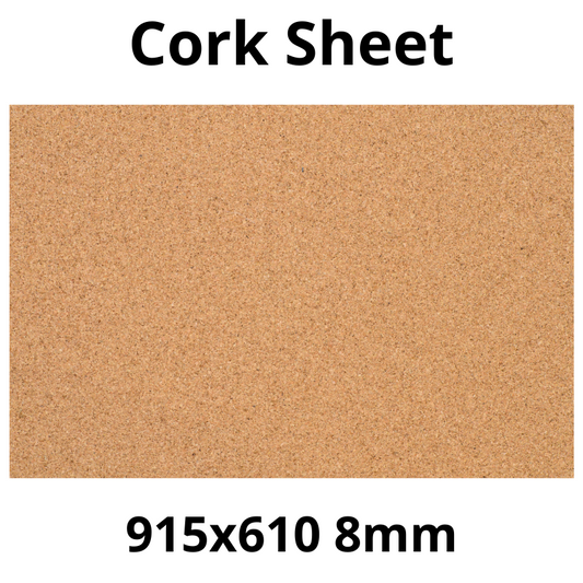 Arkusz Korkowy – 915×610 mm – 8 mm – Dekoracja i DIY – Opakowanie 1 szt.
