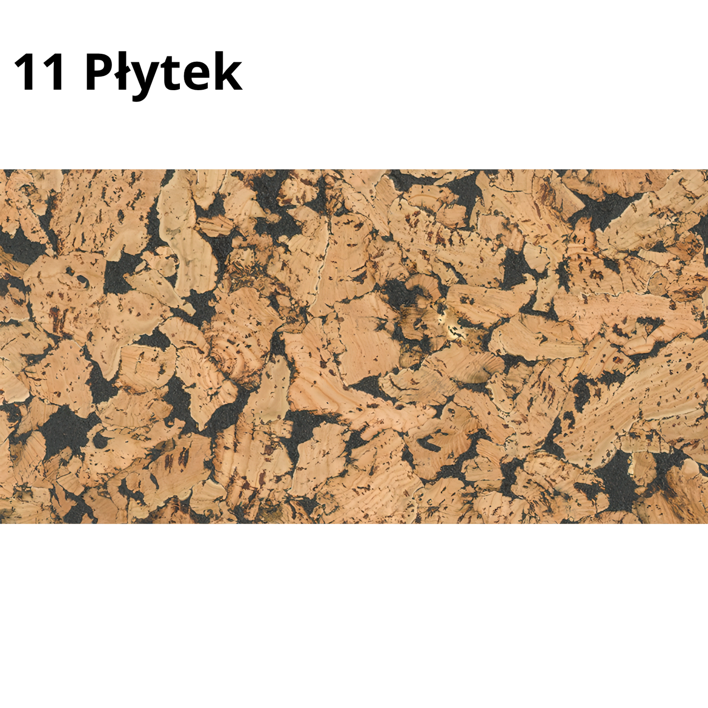 Dekoracyjne Płytki Korkowe Ścienne - Czarny - 1 Opakowanie - 1,98 m²