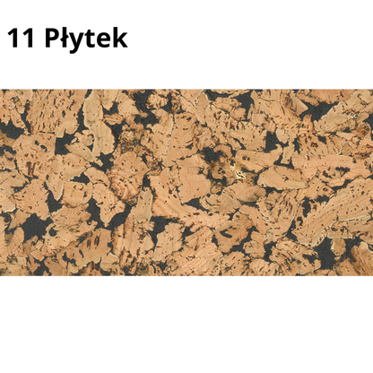 Dekoracyjne Płytki Korkowe Ścienne - Czarny - 1 Opakowanie - 1,98 m²
