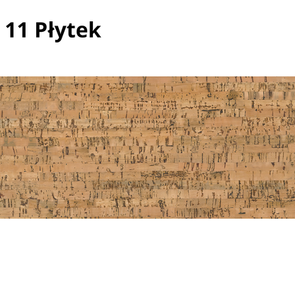 Dekoracyjne Płytki Korkowe Ścienne - Canvas - Próbka - 1 Pasek