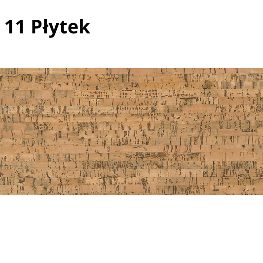 Dekoracyjne Płytki Korkowe Ścienne - Canvas - Próbka - 1 Pasek