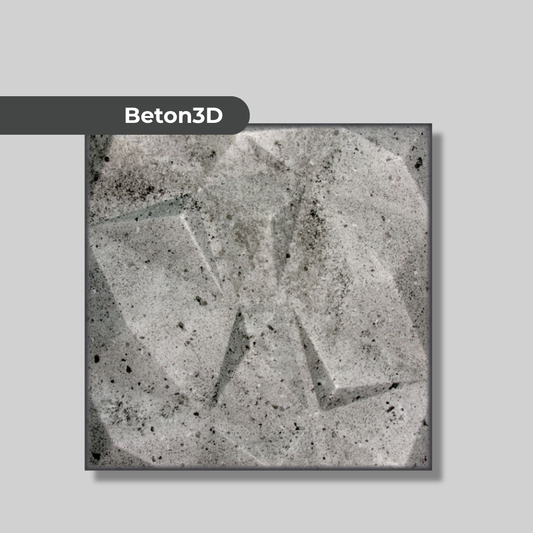 Panele Dekoracyjne Beton 3D na Sufit i Ścianę 2m2 8 Paneli