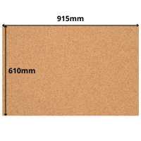 Arkusz Korkowy – 915×610 mm – 7 mm – Dekoracja i DIY – Opakowanie 1 szt.