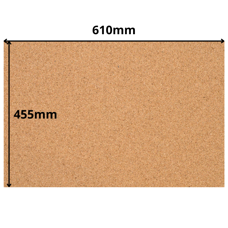Arkusz Korkowy 610×455 mm – Grubość 6 mm – Dekoracja i DIY – 2 szt.