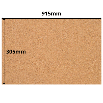 Arkusz Korkowy – 915×305 mm – 7 mm – Dekoracja i DIY – Opakowanie 2 szt.