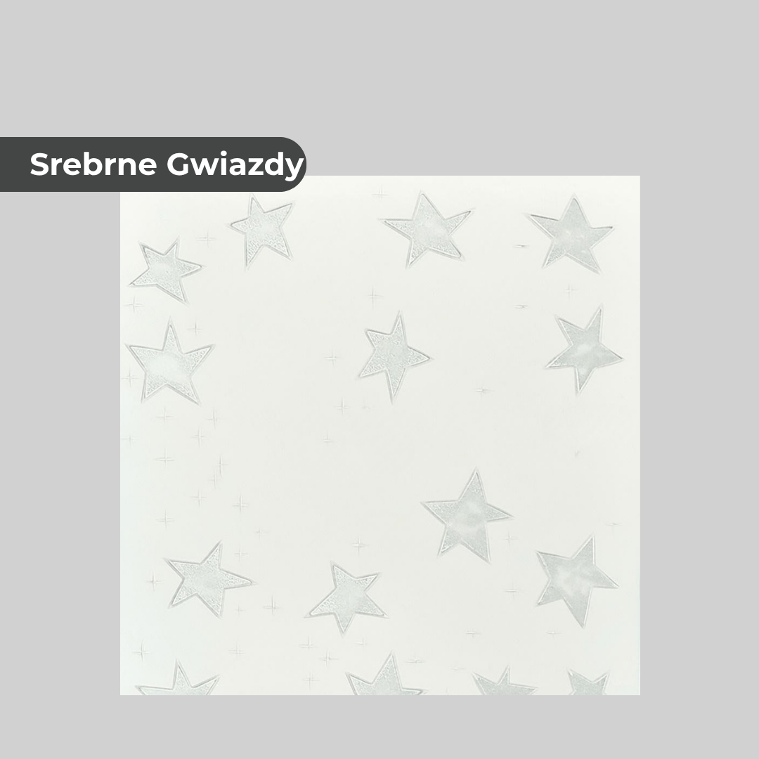 Srebrny Stars: Dekoracyjne Panele Sufitowe i Ścienne 2m2 8 Paneli