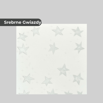Srebrny Stars: Dekoracyjne Panele Sufitowe i Ścienne 2m2 8 Paneli