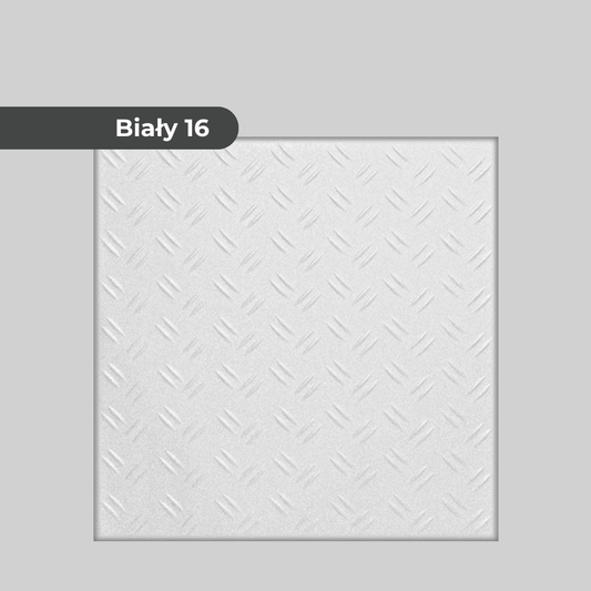 Biały 16: Dekoracyjne Panele Sufitowe i Ścienne 2m2 8 Paneli