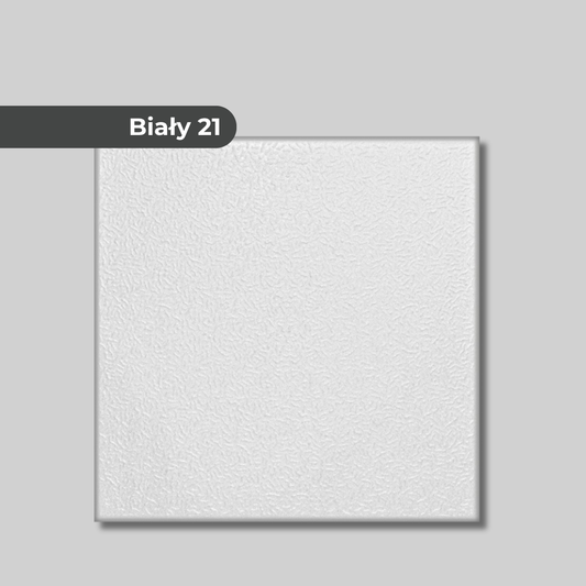 Biały 21: Dekoracyjne Panele Sufitowe i Ścienne 2m2 8 Paneli